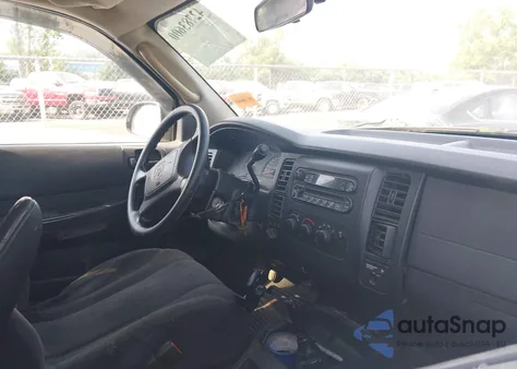 2004 Dodge Dakota Sxt из США, поврежденный, VIN 1D7HG12K64S662796